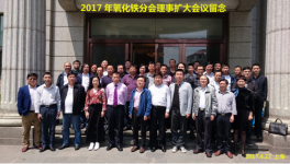 氧化鐵行業(yè)分會(huì)理事會(huì)擴(kuò)大會(huì)議新聞報(bào)道