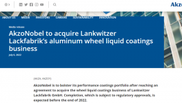 “液體+粉末”輪轂涂料一站式解決！阿克蘇諾貝爾再進一步