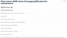 警報！巴斯夫停產檢修！產業鏈瀕臨斷貨！