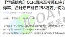 供應(yīng)緊張！減產(chǎn)幾千萬噸！化工品掀“停產(chǎn)潮”！