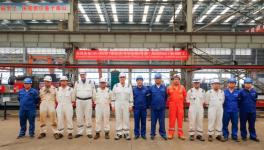 貨艙為特涂！18500DWT系列成品油/化學品船5號船開工！