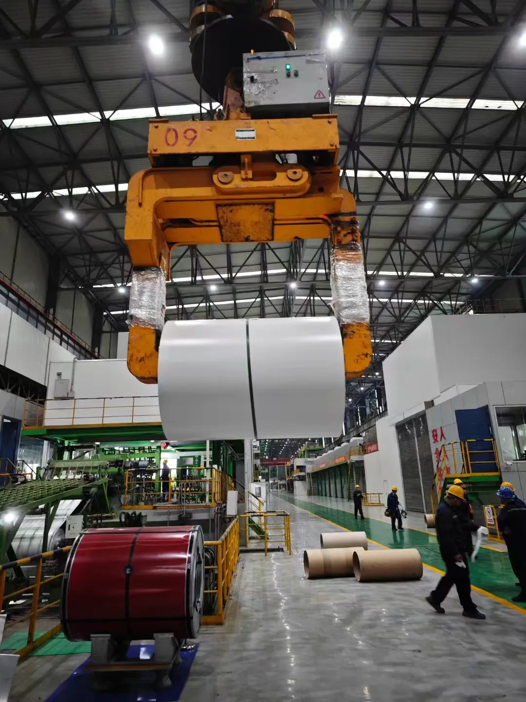 首開(kāi)先河！國(guó)內(nèi)第一卷鋅鋁鎂水性凈化板成功下線！